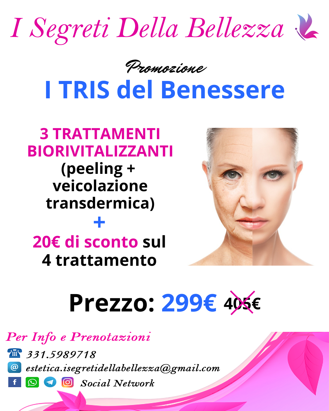 Promozione Gennaio-2023-TRIS del Benessere-3 trattamenti biorivitalizzanti
